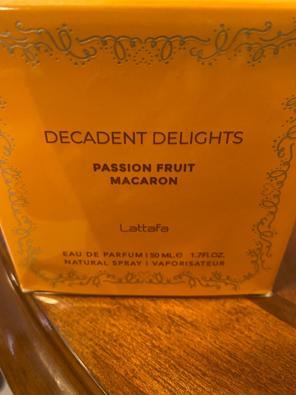 Lattafa Decadent Delights Passion Fruit Macaron - Orange Eau de Parfum